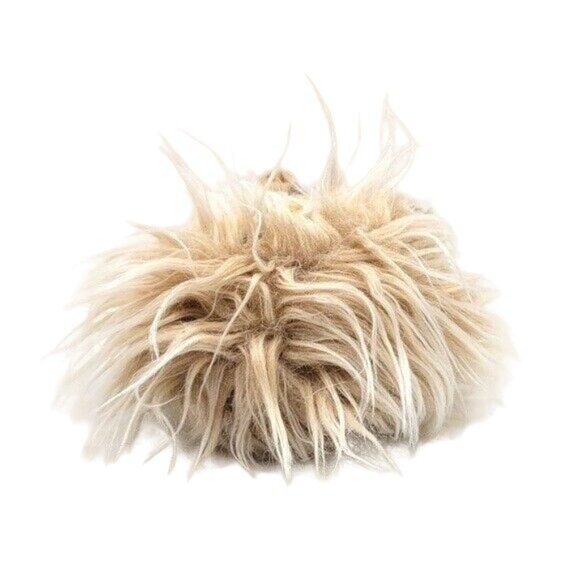 2/$15 Ty Frizzys Zinger Monster Plush Brown 8" Shaggy Glitter Eyes 2014 Beanbag - Picture 6 of 11